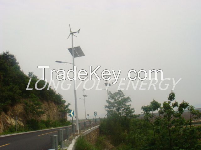 Hybrid 100w Solar Street Light With Lithium Battery