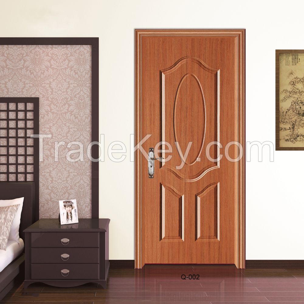 New design melamine door MDF interior door for house