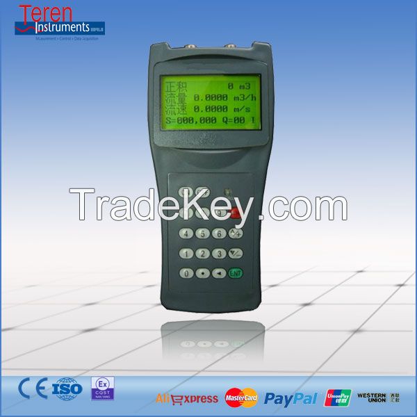 Handheld ultrasonic flow meter