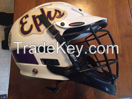 Williams College Ephs Game Used Cascade Lacrosse Helmet