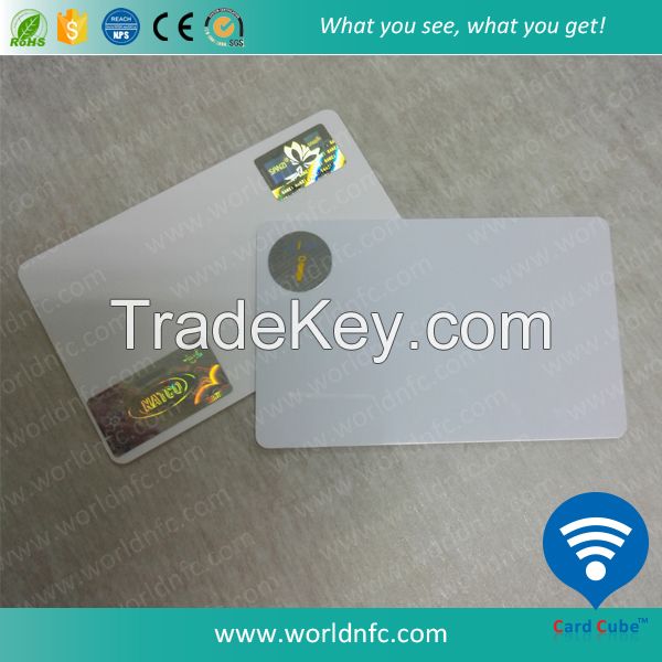 Hot Sale Printing Card with Hologram Sticker Mifare Desfire EV1 4K Card 