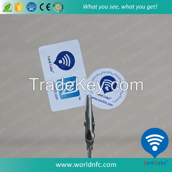 13.56MHz RFID Tags Smart Label NFC Tag NTAG213 Stickers