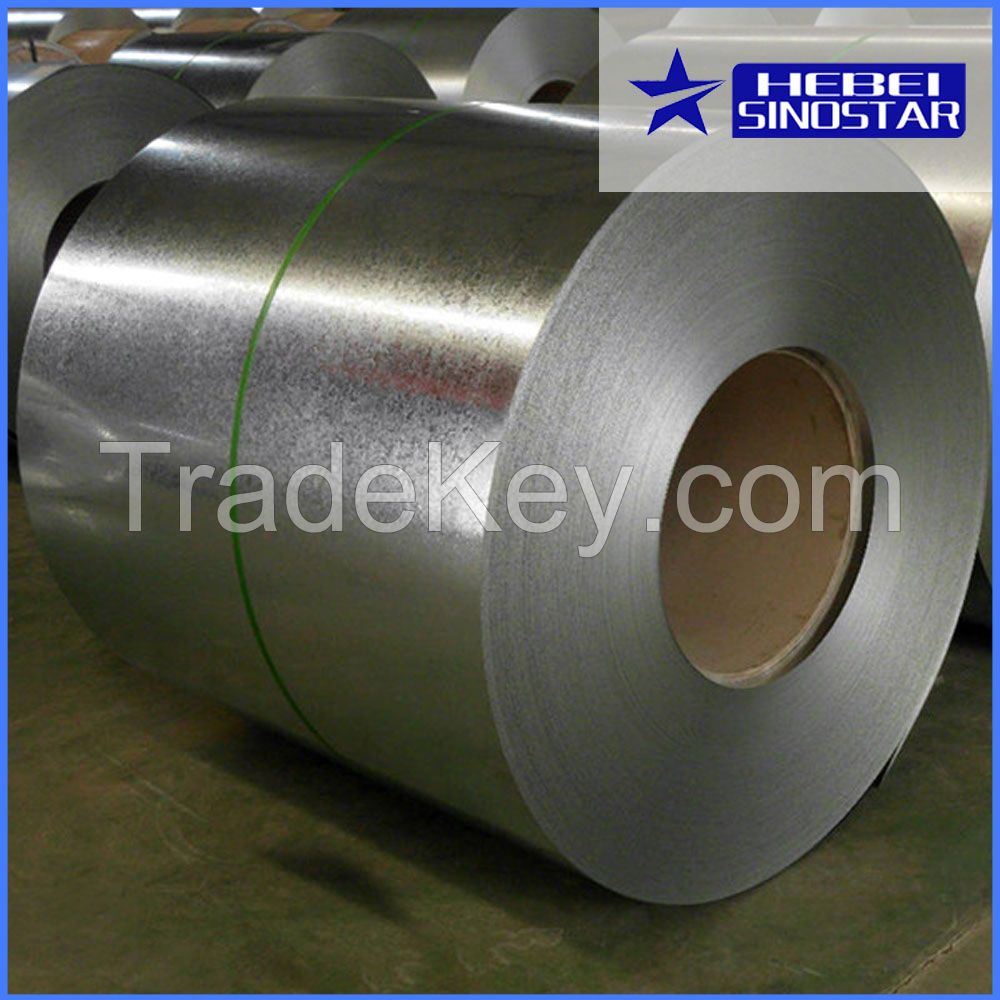 China SGCC, SGCH Hot Dipped Galvanized Steel Coil for Corrugated Roofing Sheet