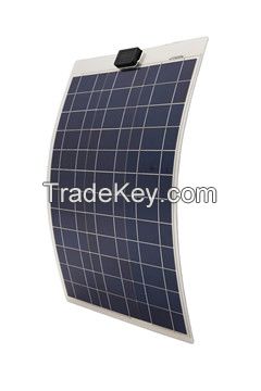 80W Watt mono Semi Flexible Bendable Cells Solar Panel