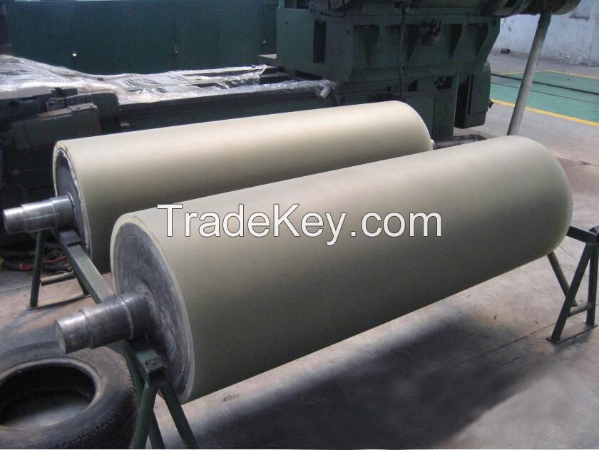 Rubber Roller For Lamination Machine, Bonding Machine