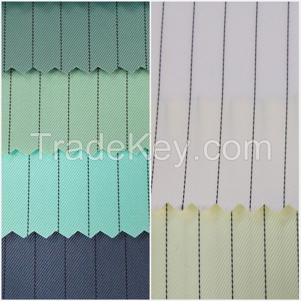 100%polyester antistatic fabric