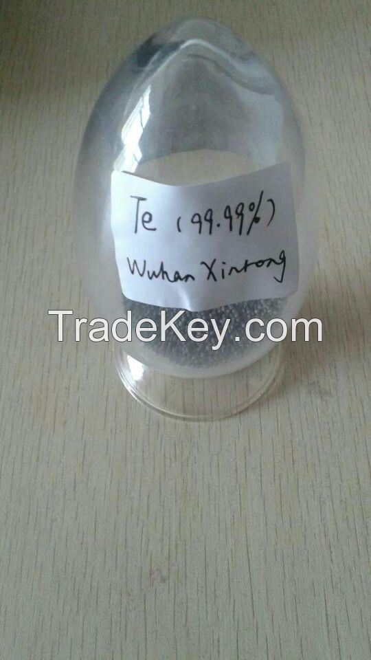 High Purity Tellurium Powder Tellurium Ingot Tellurium Oxide 99.999%-99.99999% 5n 6n 7n