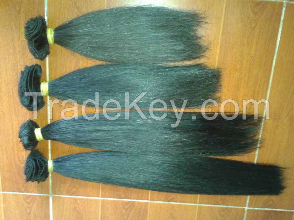 Hot sale top grade hair virgin remy brazilian hair weft factory Supply brazilian hair/peruvian hair/malaysian hair