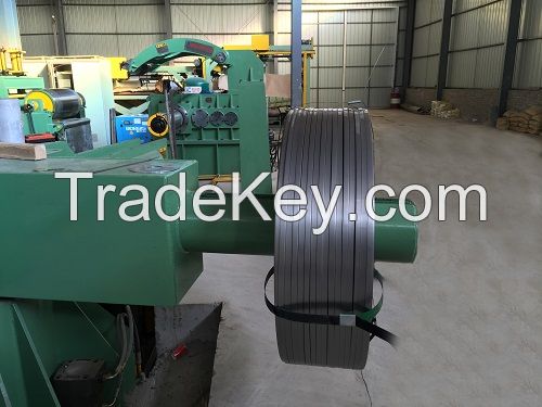 Steel strip for armored cable