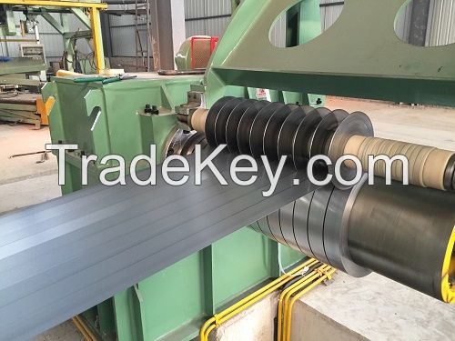 Steel strip for armored cable