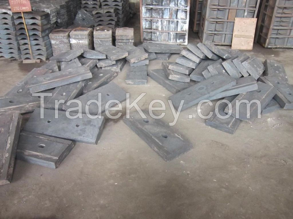Best quality of chrome steel liner plate for ball mill