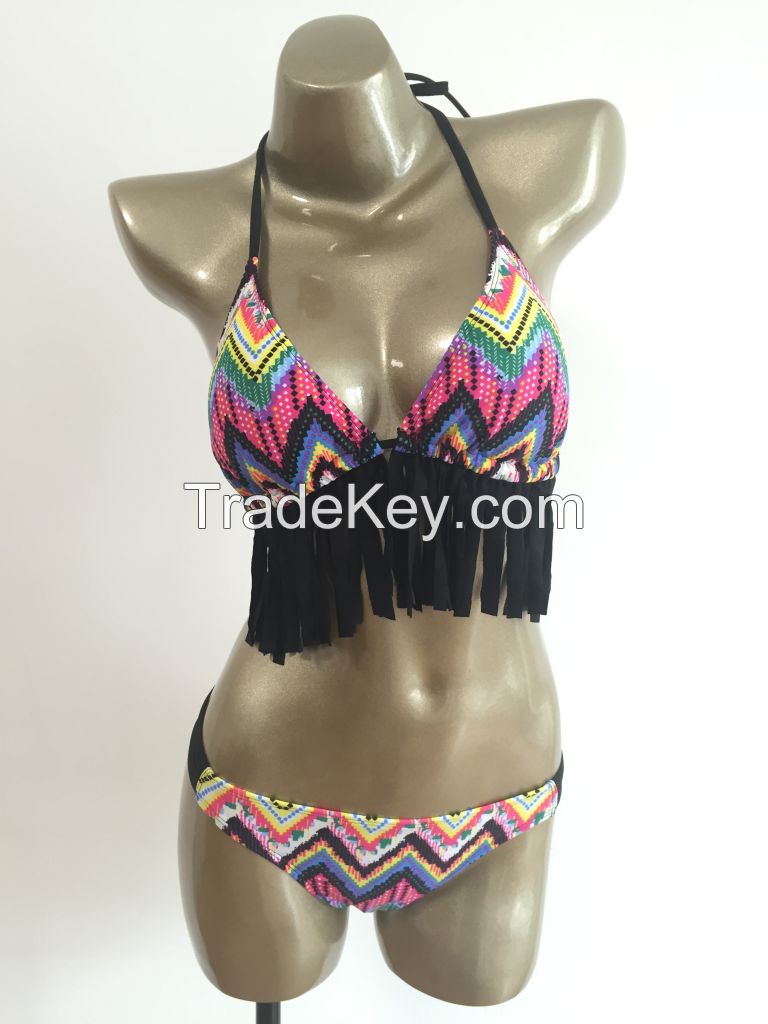 Digital Print Multi-color Bikini