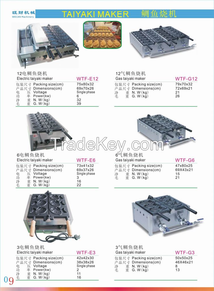 ice cream taiyaki machine wholesale taiyaki waffle maker pan