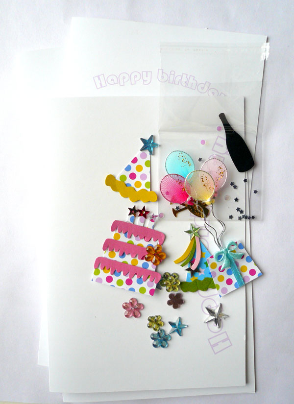 3D scrapbooking sticker,Handmade Pop UP greeting card,embellishments