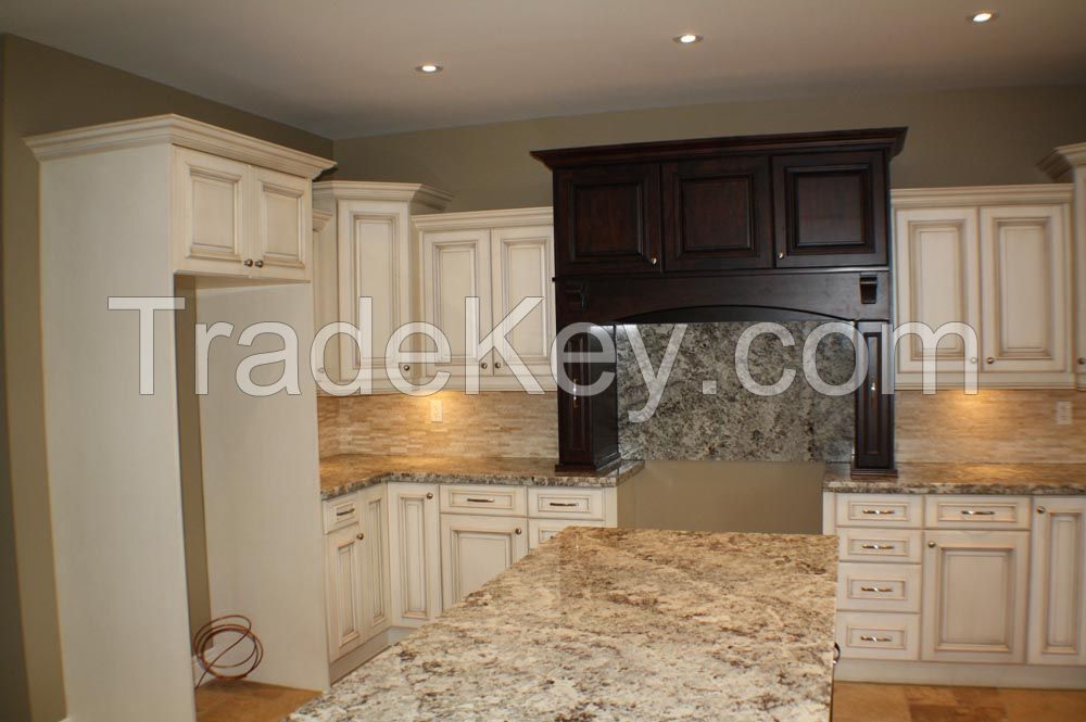 Solid Wooden Kitchen Cabinet