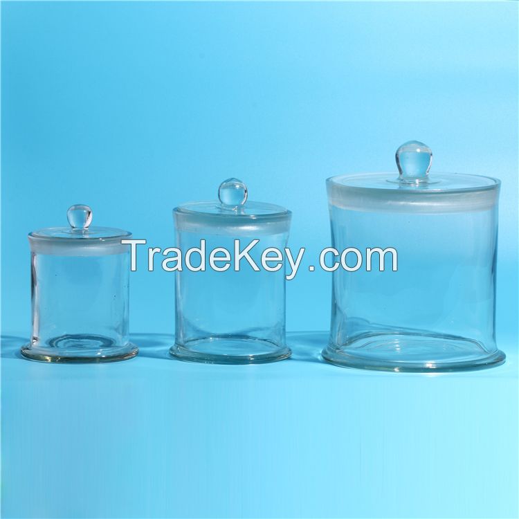 HUAOU Specimen Jar, with knob and ground-in glass stopper