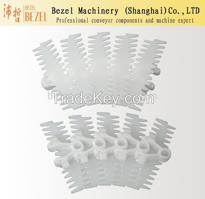 POM Flush Grid Plastic Modular Chain/Flexible conveyor belt