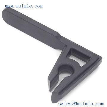 CNC machining part, black anodized finish,from ISO 9001:2008 and TS 16949:2009 certified factory