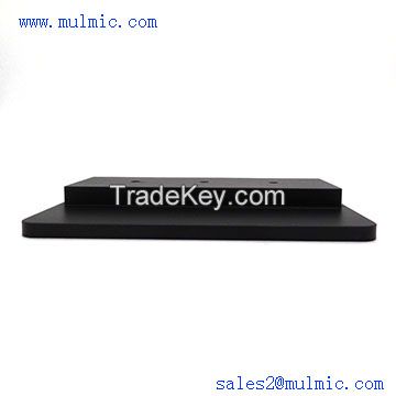 CNC machining part, black anodized finish,from ISO 9001:2008 and TS 16949:2009 certified factory