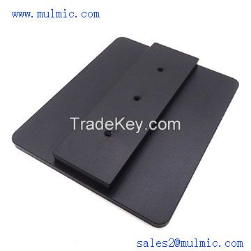 CNC machining part, black anodized finish,from ISO 9001:2008 and TS 16949:2009 certified factory