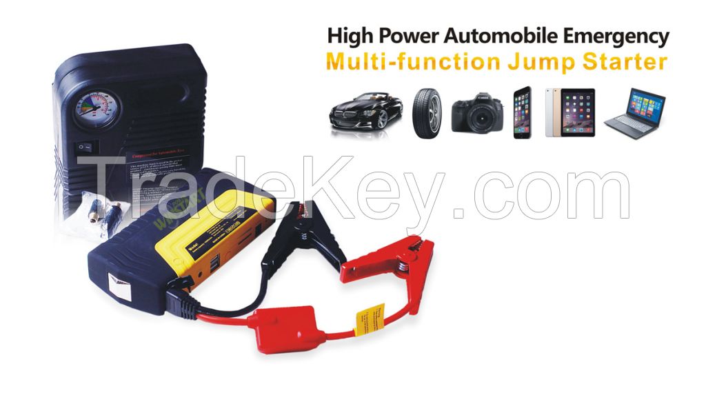 12V portable jump starter multi-functional battery booster car charger