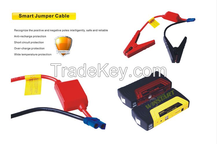 12V emergency tool portable jump starter multi-functional battery booster