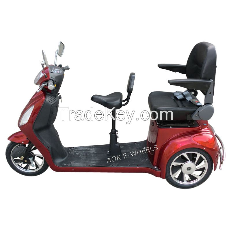 500W/800W Motor Mobility Scooter with Seat Belt for Old People