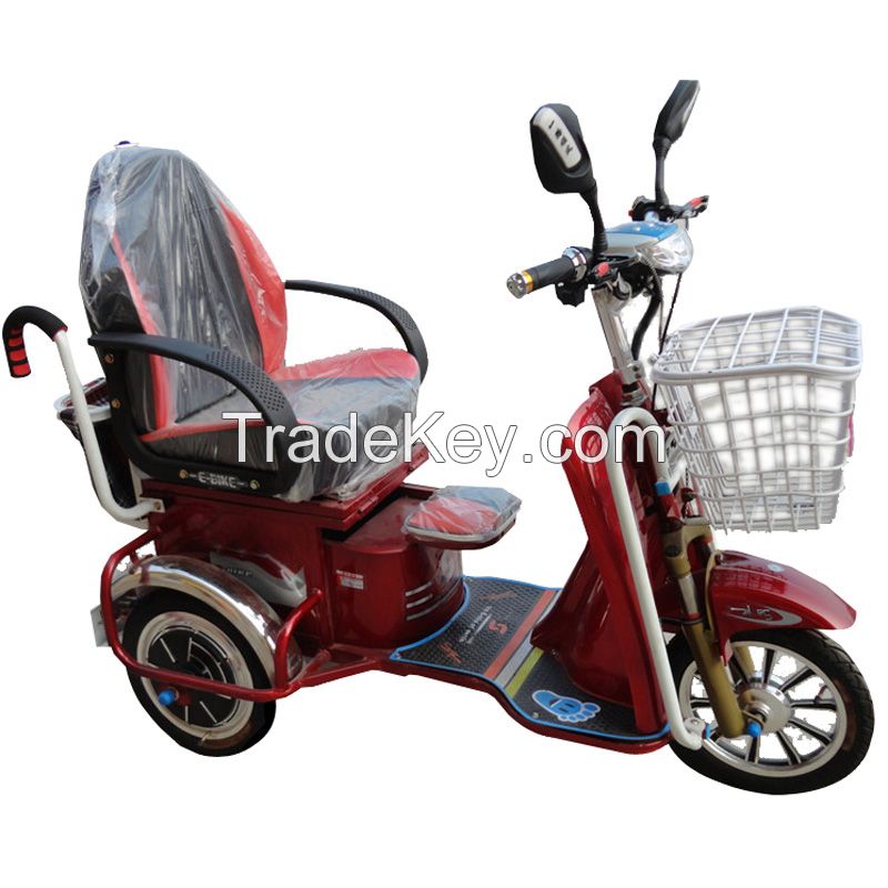 500W Motor Electric Mobility Scooter with LED Light and Basket