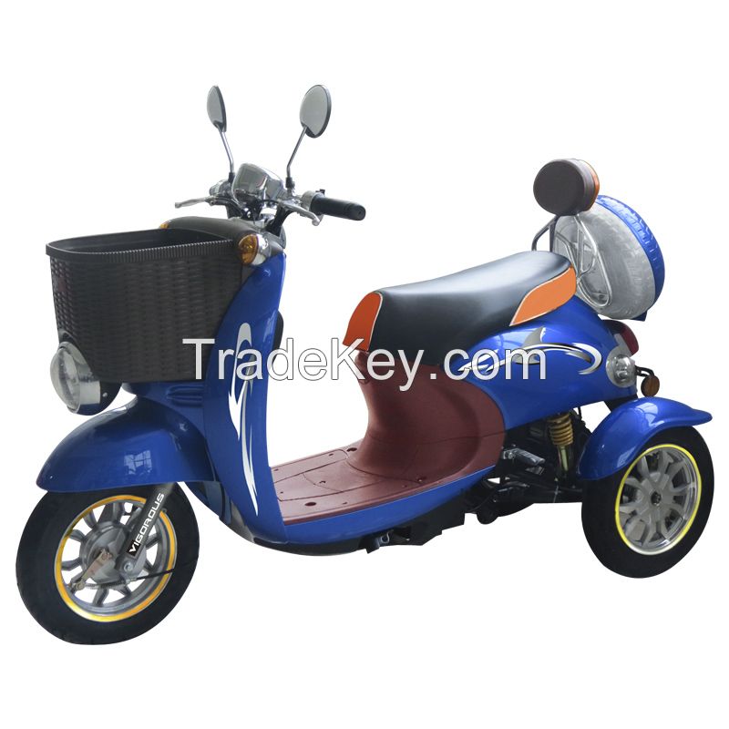 2016 Disabled 3 Wheel Electric Mobility Scooter with Rear Box