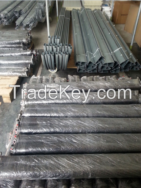 Brightly galvanized torsion springs / durable torsion springs