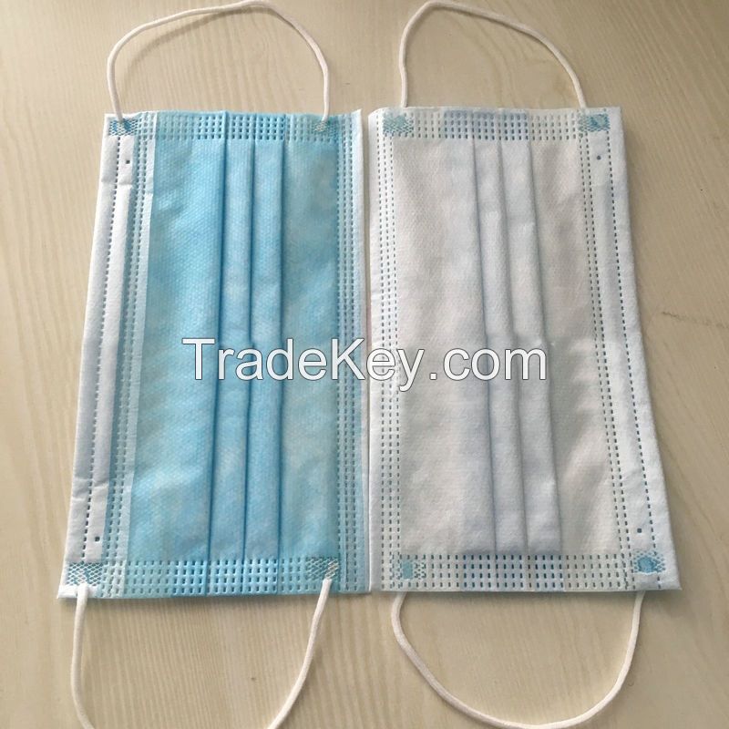 Disposable 3 Ply Face Masks 