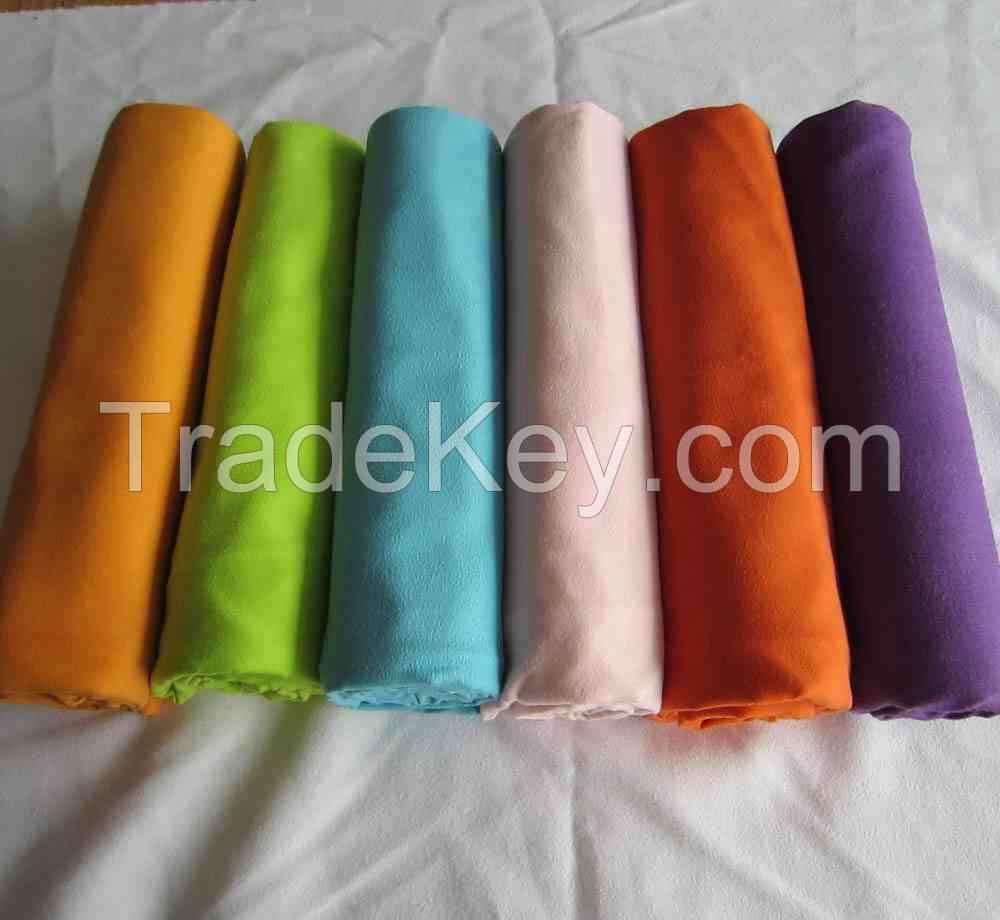 SA2, 80 polyester 20 polyamide microfiber sports travel towel suede microfiber towel