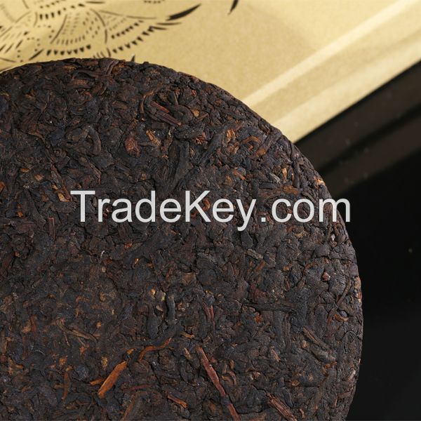 Puer tea, Yunnan old tree Pu-erh tea, Kongguyoulan ripe puer tea