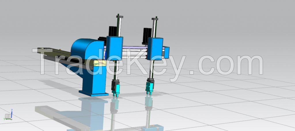 Light 1-axis horizontal robot