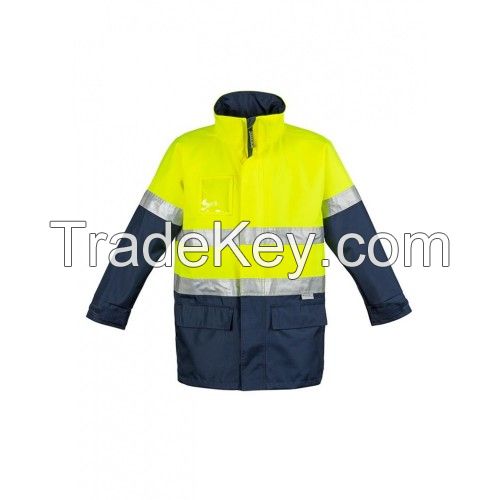 SYZMIK HI VIS WATERPROOF LIGHTWEIGHT JACKET