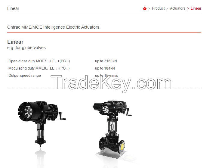 intelligent electric actuator