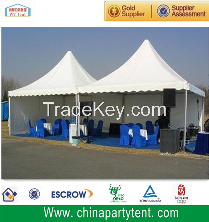 5x5m Alum Frame Tent Pagoda Gazebo Tent For Sale