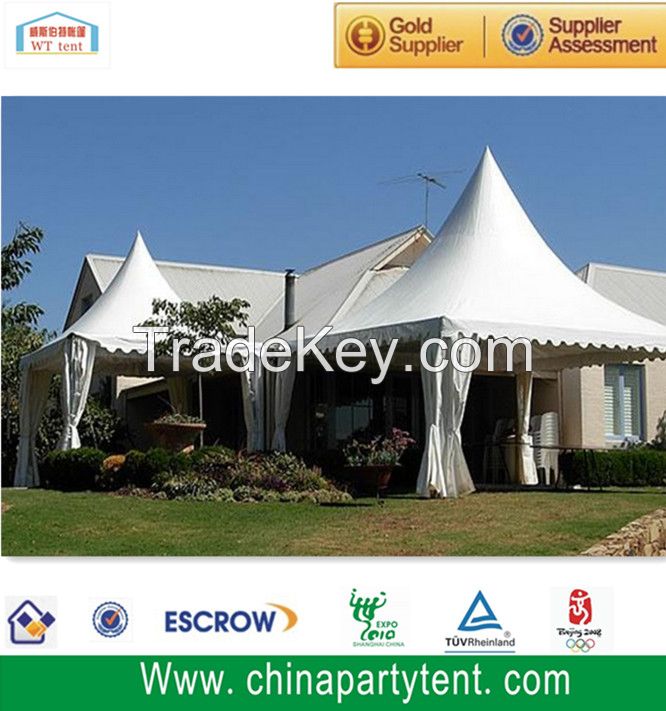 5x5m Alum Frame Tent Pagoda Gazebo Tent For Sale