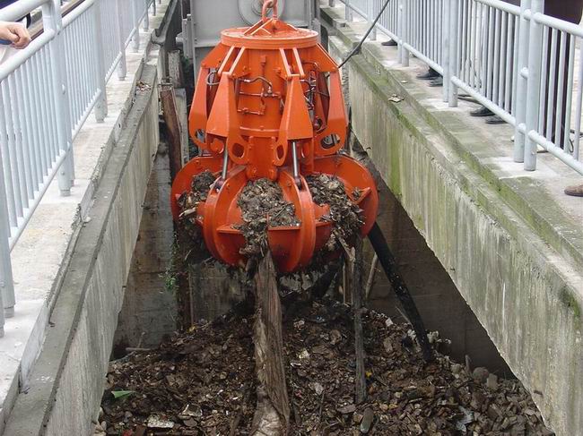 Motor Hydraulic Orange-Peel Grab