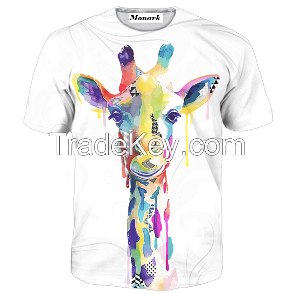 GIRAFFE SUBLIMATION T-SHIRT