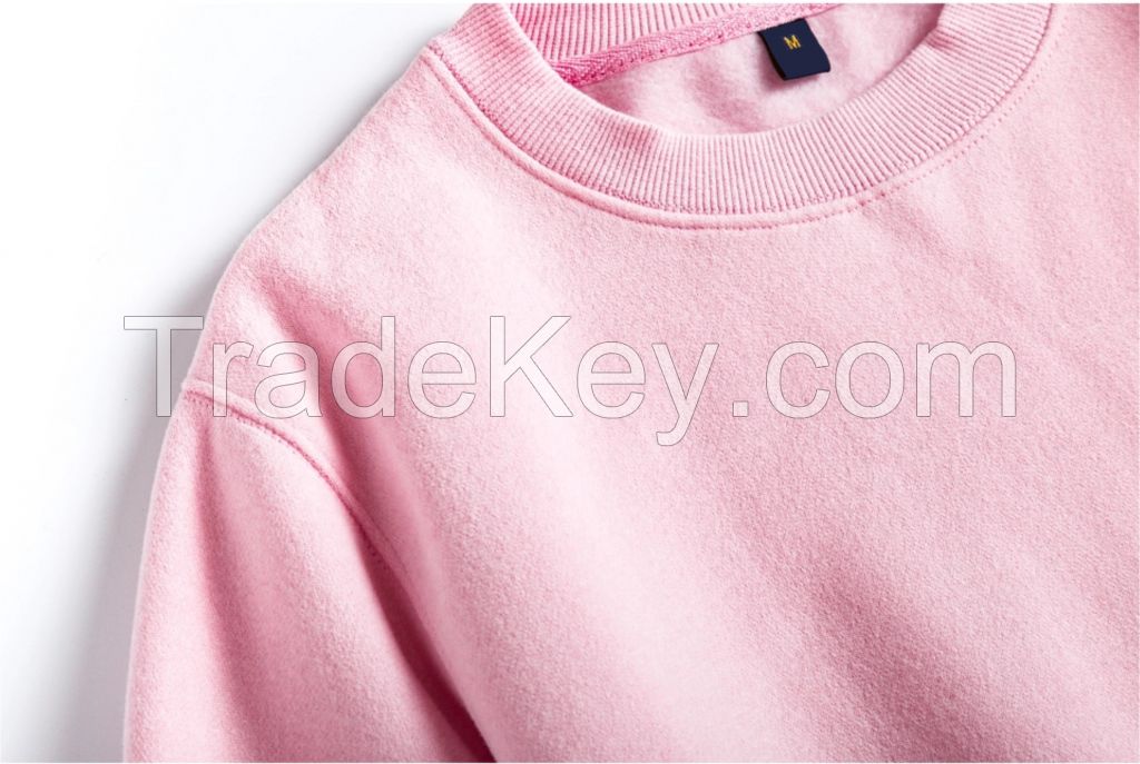 CrewNeck Sweatshirt Plain Fleece