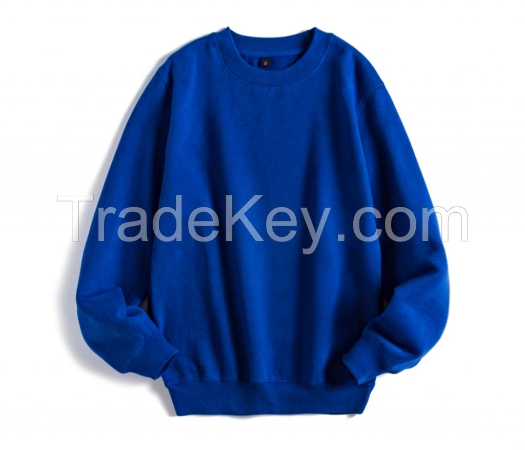 CrewNeck Sweatshirt Plain Fleece