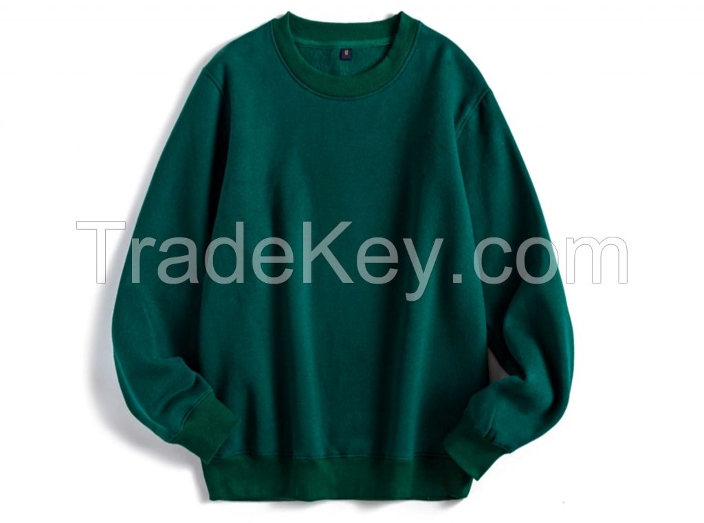 CrewNeck Sweatshirt Plain Fleece