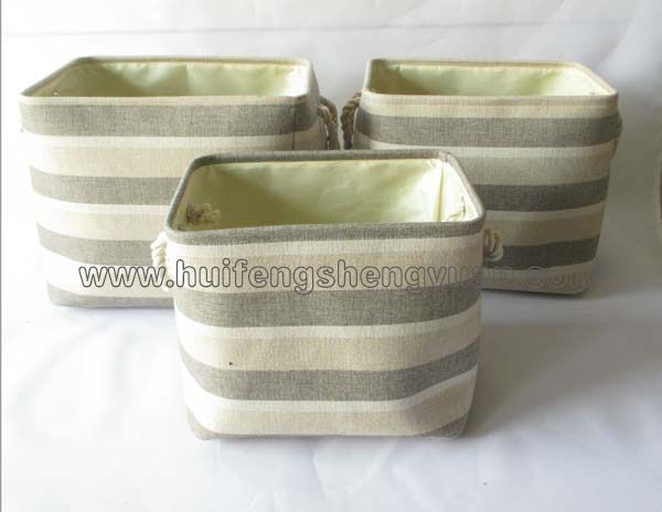 linenette basket set of 2