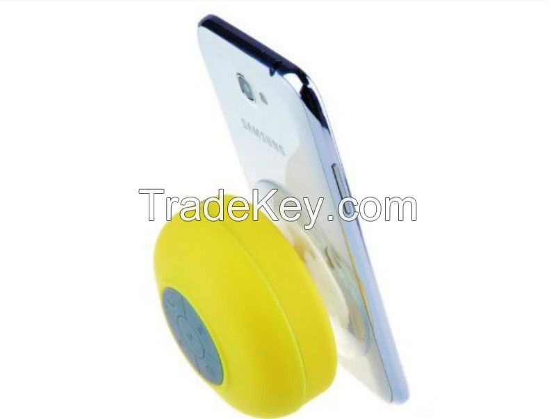 Waterproof Bluetooth Speaker Stereo Shower Speaker with Suction Cup