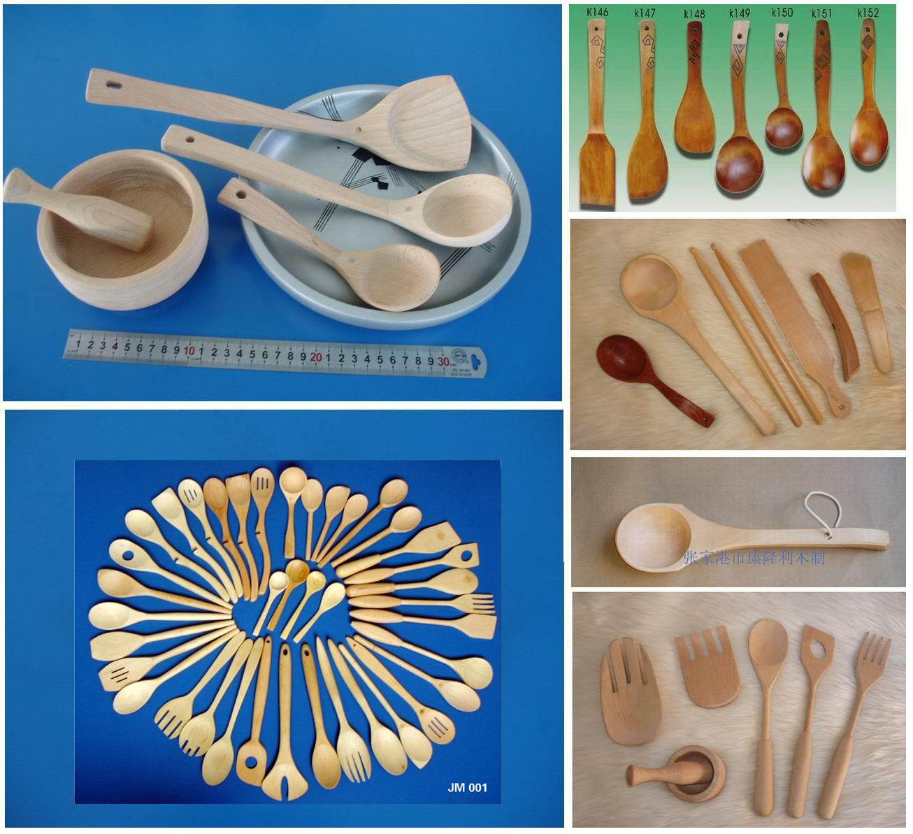 dinnerware: spoons sets, spoon and fork, ladles, spatulas, scoops