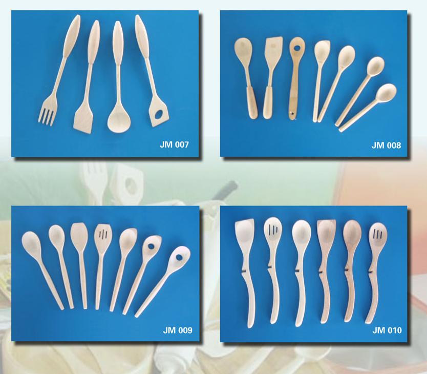 dinnerware: spoons sets, spoon and fork, ladles, spatulas, scoops