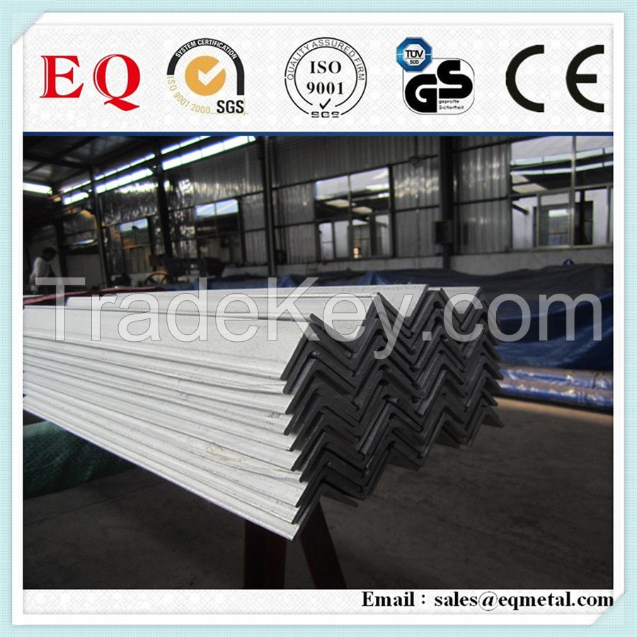 Construction structural hot rolled steel angle mild steel angle