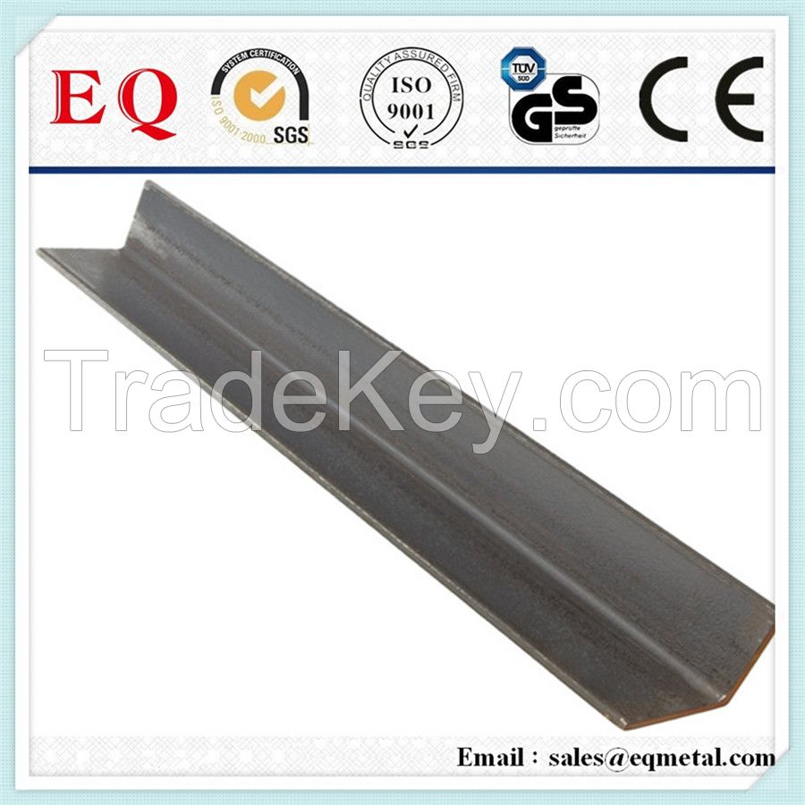 Construction structural hot rolled steel angle mild steel angle