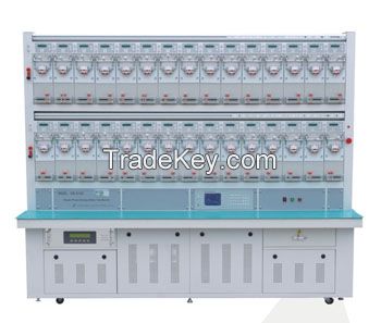 counting and testing device for single-phase energy meter